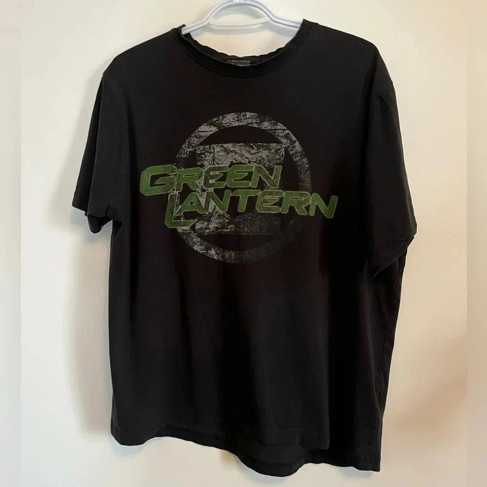 Green Lantern  DC Comics Superhero Logo T-Shirt Size Medium